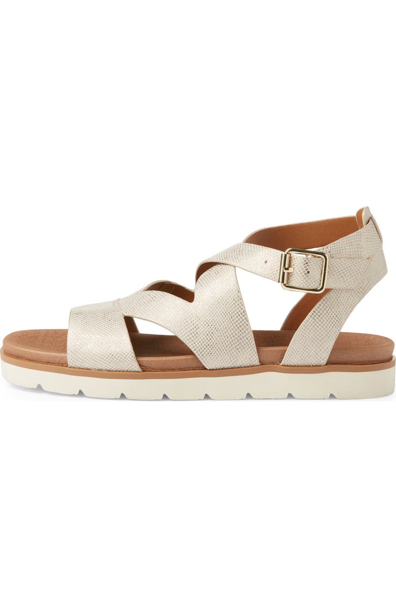 Volatile S'mores Ankle Strap Sandal, Alternate, color,