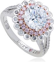 SUZY LEVIAN Cubic Zirconia Engagement Ring