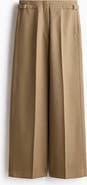 H&M Wide Tailored Trousers