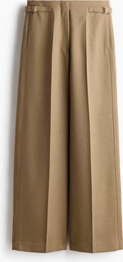 H&M Wide-leg Dress Pants