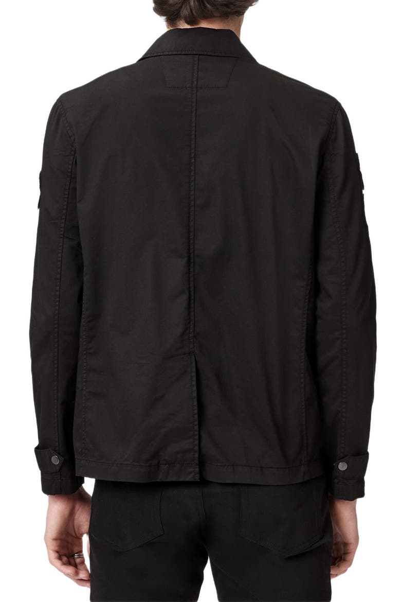 Kade Patch Field Jacket, Alternate, color, BLACK