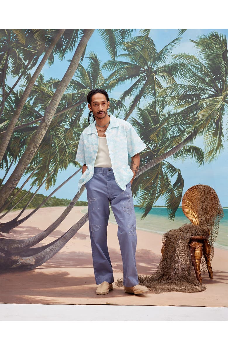 Tombolo Voyager Shirt, Alternate, color, Aqua