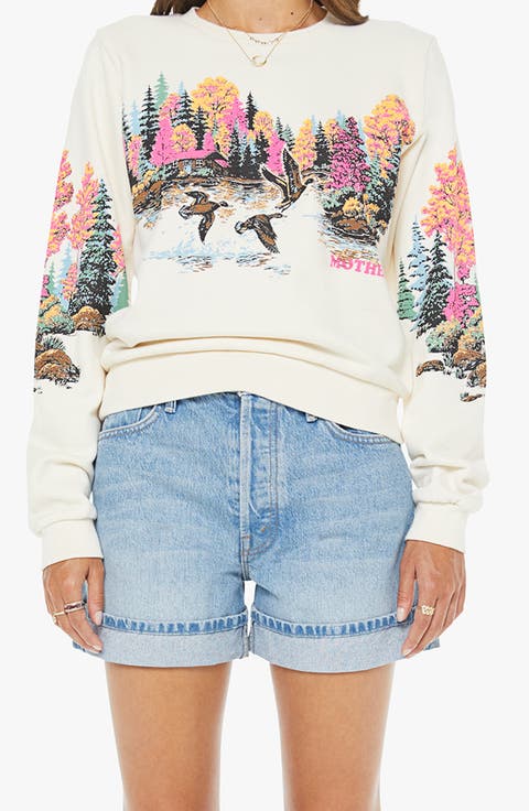 The Camper Embroidered Cotton Sweatshirt