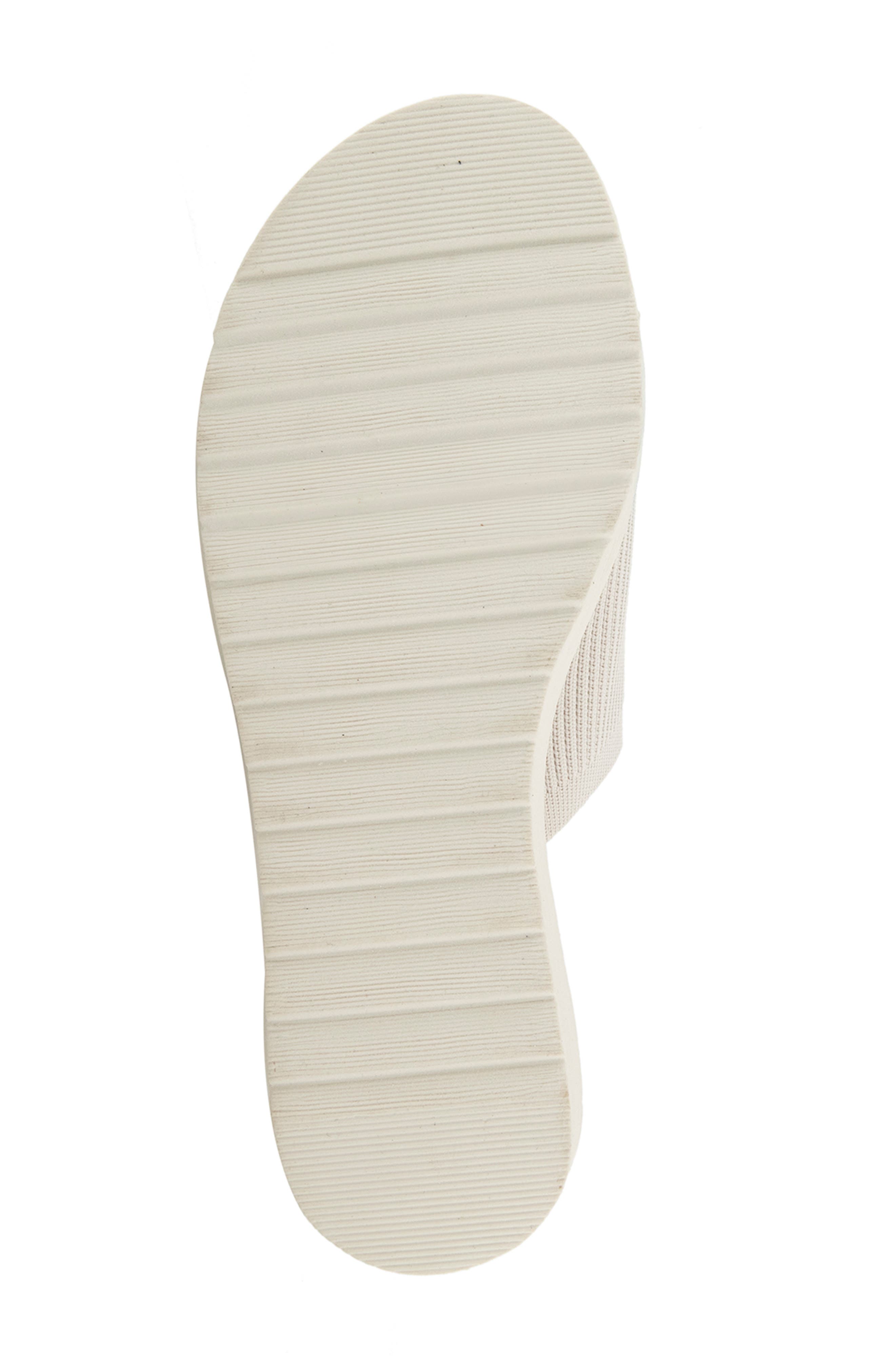 Kensie Ellie Wedge Slide Sandal, Alternate, color, Beige