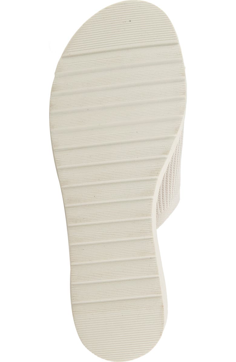 Kensie Ellie Wedge Slide Sandal, Alternate, color, Beige