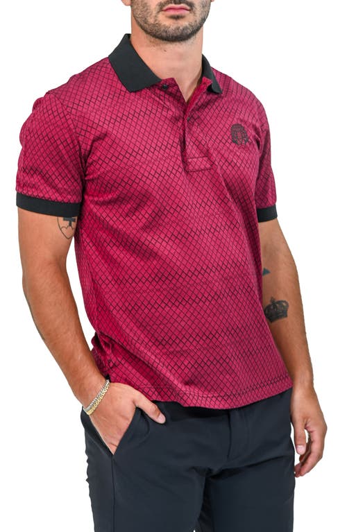 Maceoo Mozart Scale Polo In Red