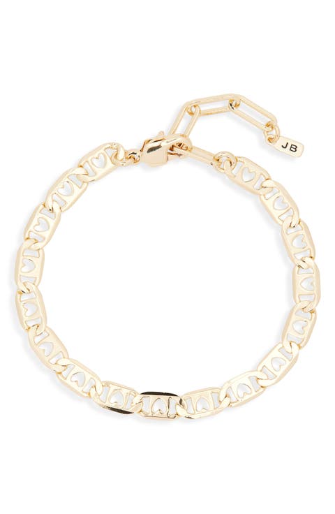 Bobbi Heart Chain Bracelet