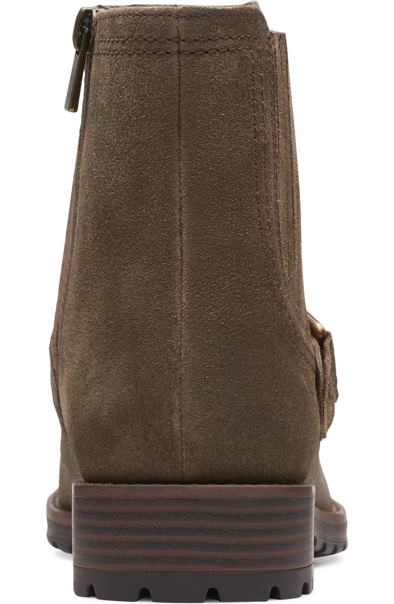 Clarks<sup>®</sup> Aspra Buckle Ankle Bootie, Alternate, color,