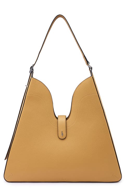 Melina Nappa Leather Shoulder Bag