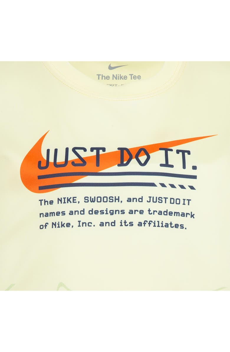 Nike Kids' Logo Wave Graphic T-Shirt, Alternate, color, 