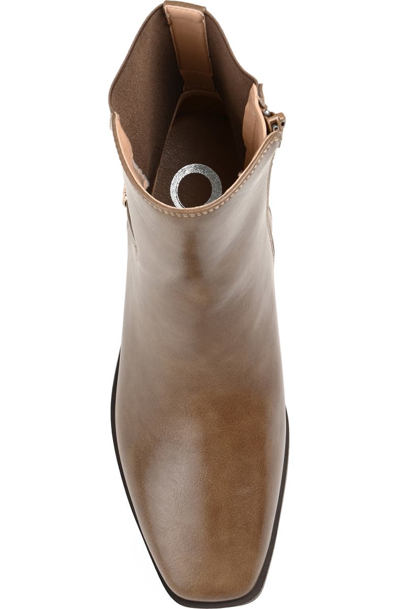Journee Collection Aubrie Tru Comfort Foam Bootie, Alternate, color, Taupe