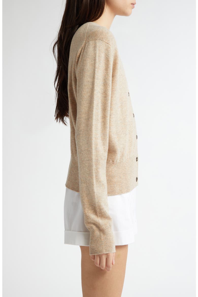 Cashmere Cardigan, Alternate, color, OATMEAL