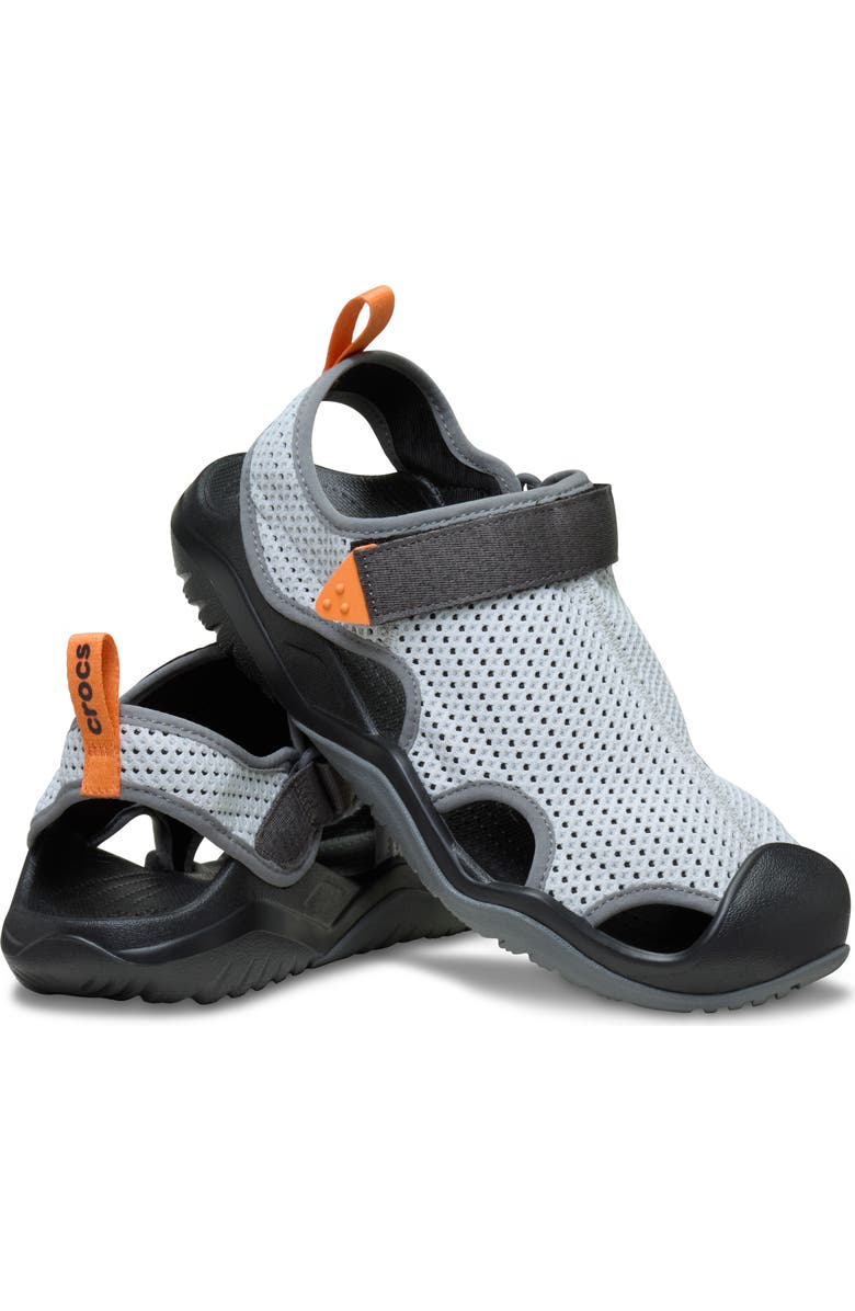 CROCS Swiftwater Mesh Deck Sandal, Alternate, color, Mirage