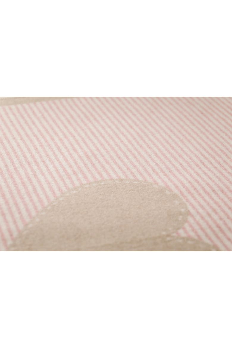 Juwel Heart Baby Blanket, Alternate, color, Pale Pink