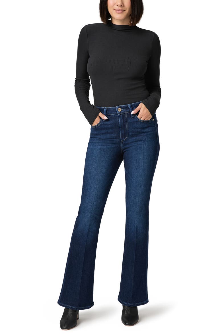 Laurel Canyon High Waist Bootcut Jeans, Alternate, color, WATERLOO