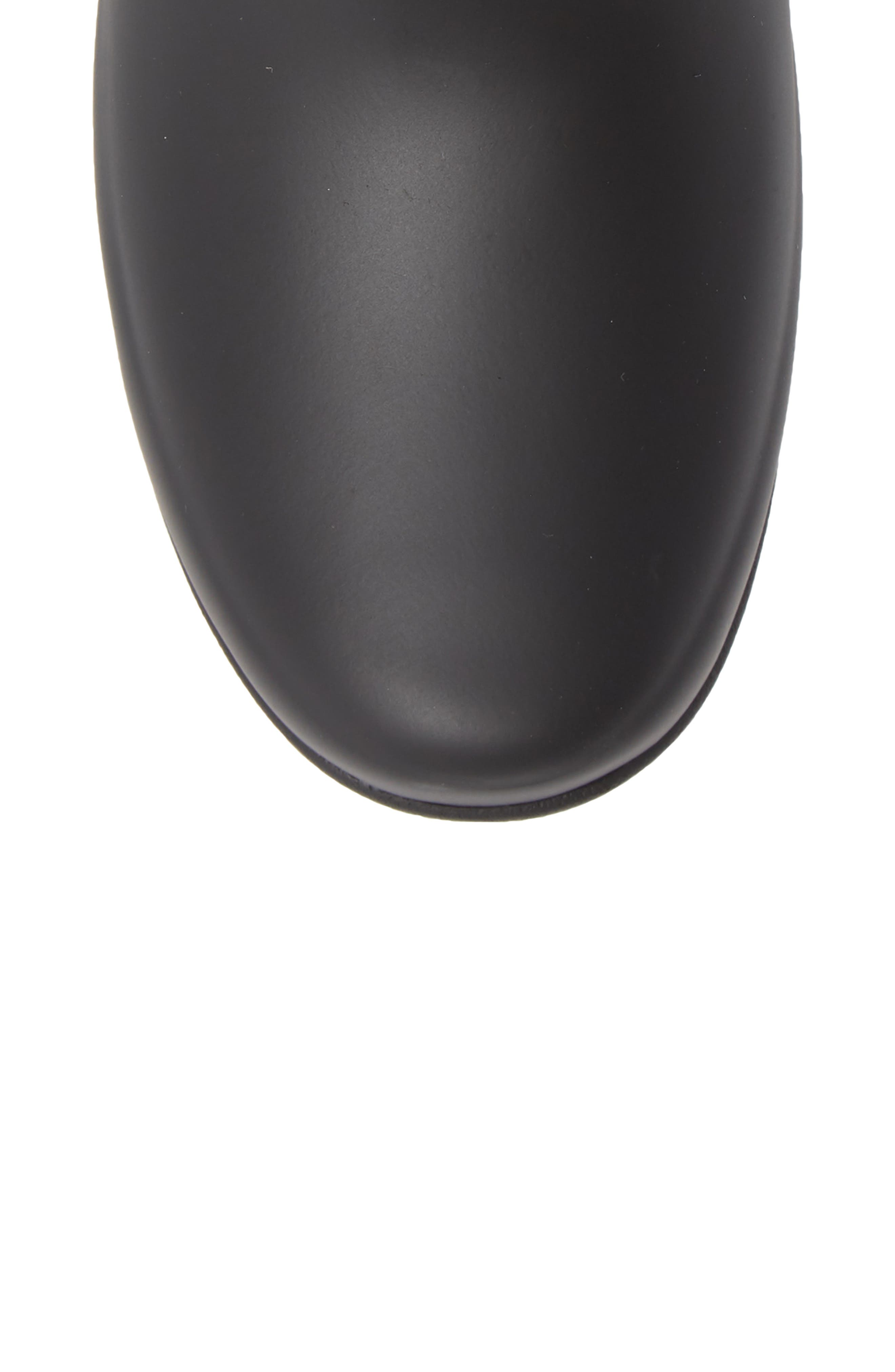 Hunter Refined Stud Waterproof Biker Boot, Alternate, color, 