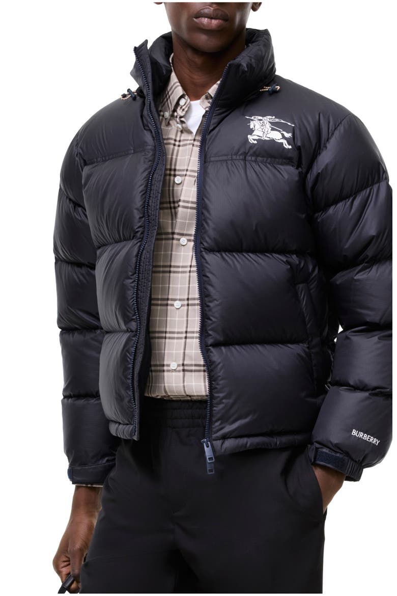 Highlands Puffer Jacket, Main, color, Navy