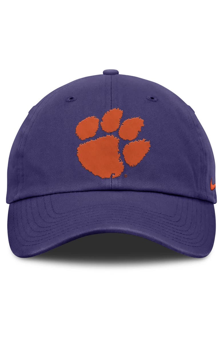 Nike Men's Nike Purple Clemson Tigers Primetime Club Adjustable Hat, Alternate, color, 