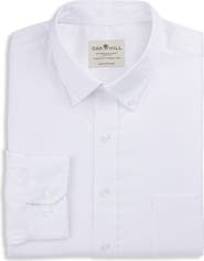 Oak Hill by DXL Pinpoint Oxford Dress Shirt