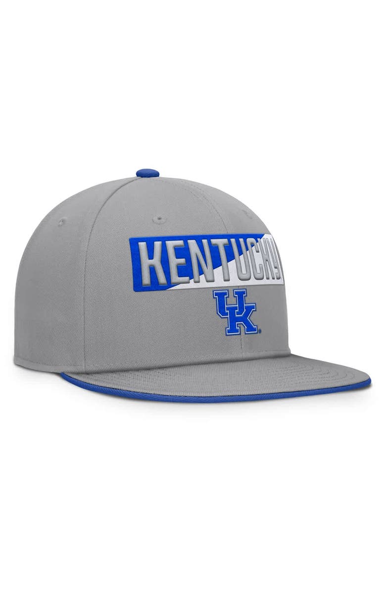 FANATICS Men's Fanatics Gray Kentucky Wildcats Duo Snapback Hat, Alternate, color, Gray
