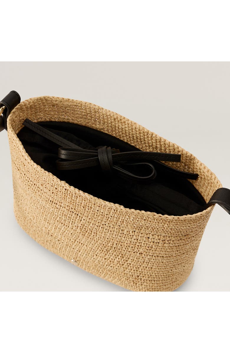 Helen Kaminski Nalin Crochet Raffia Crossbody Bag, Alternate, color,