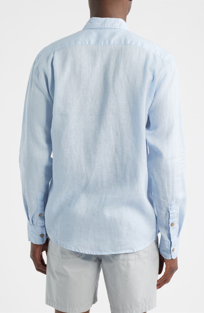 Boardies Lyocell Button-Up Shirt, Alternate, color, Blue