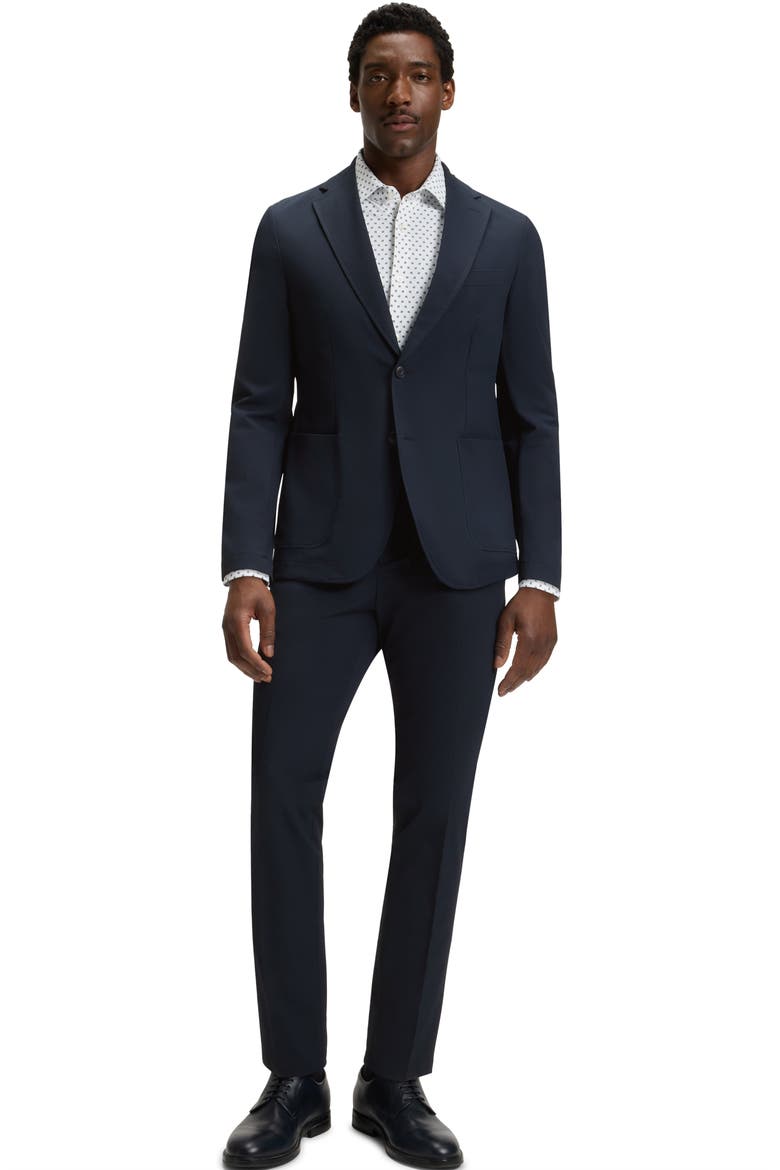 Hanry Slim Fit Stretch Twill Sport Coat, Alternate, color, DARK BLUE