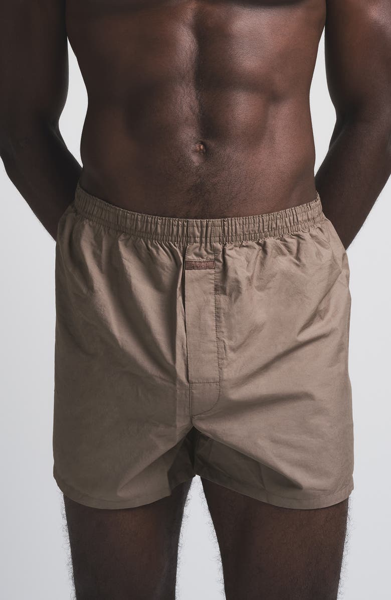 SKIMS Assorted 3-Pack Cotton Poplin Boxers, Alternate, color, 