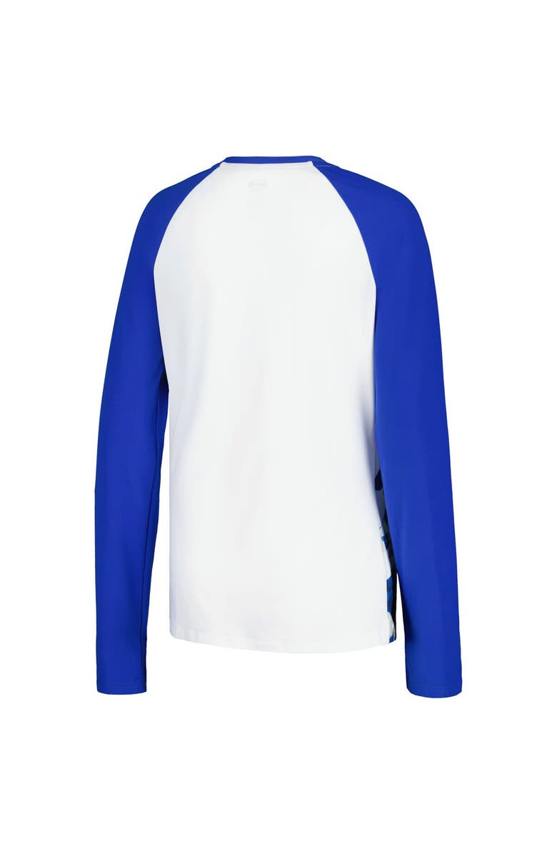 CONCEPTS SPORT Women's Concepts Sport Royal Kentucky Wildcats Tinsel Ugly Sweater Long Sleeve T-Shirt & Pants Sleep Set, Alternate, color, 