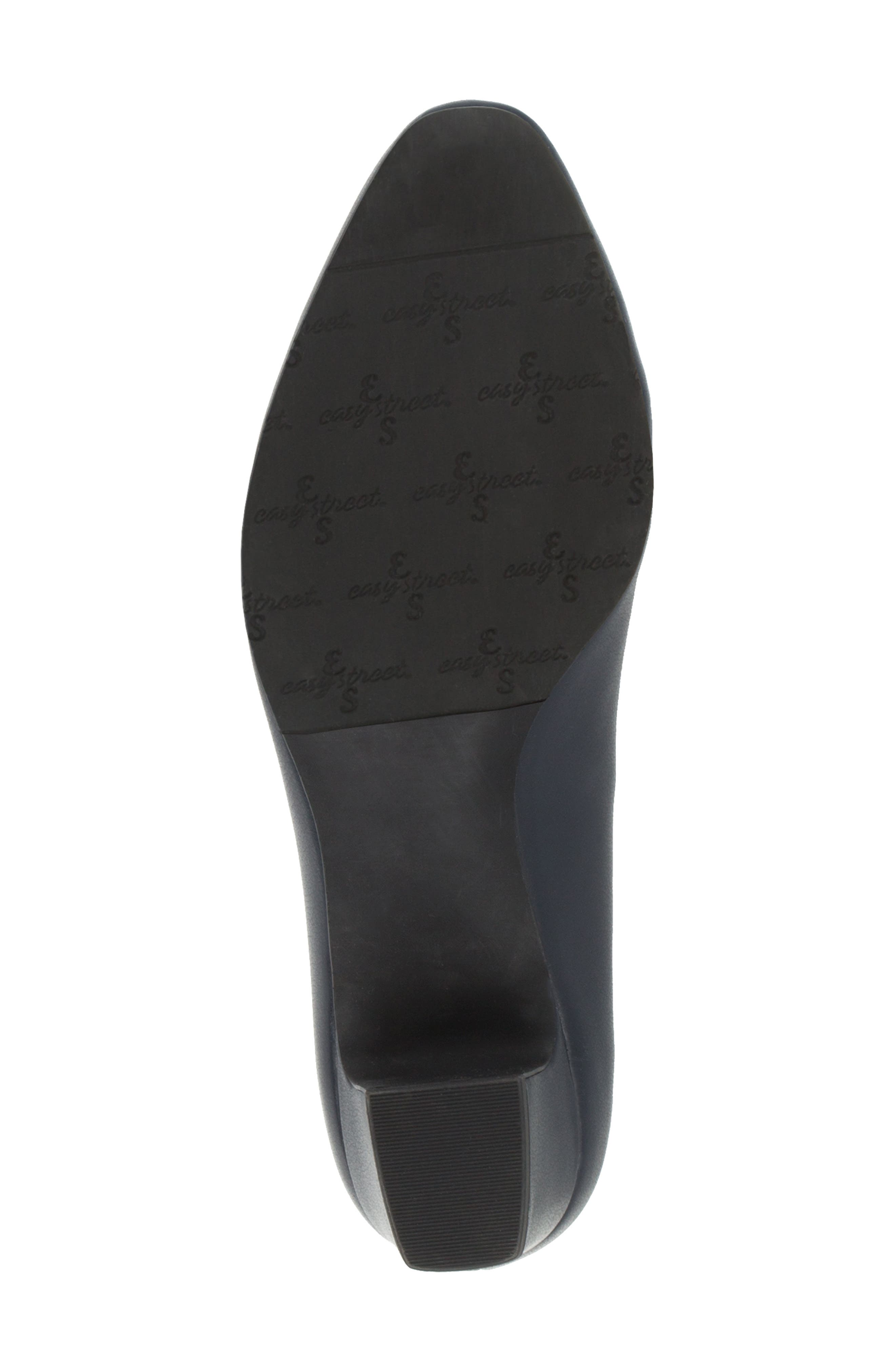 Prim Block Heel Pump, Alternate, color, NAVY