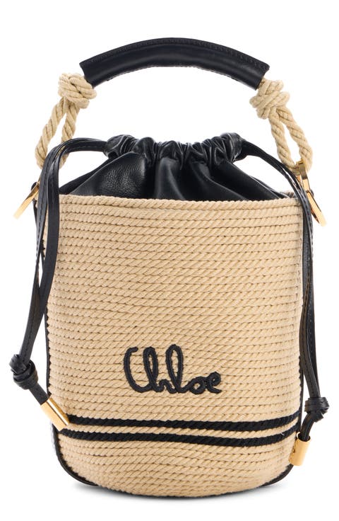 Soleil Twisted Cord Bucket Bag