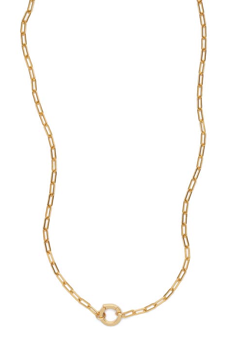 Jude Link Lock Necklace