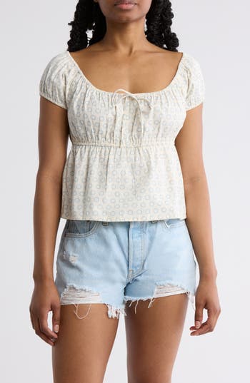 HURLEY HURLEY KARMA PEPLUM TOP 