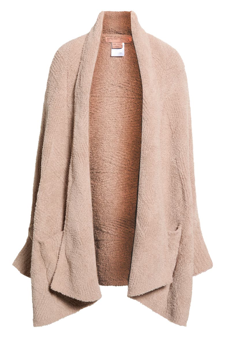 CozyChic® Cable Knit Blanket Wrap, Alternate, color, WILLOW