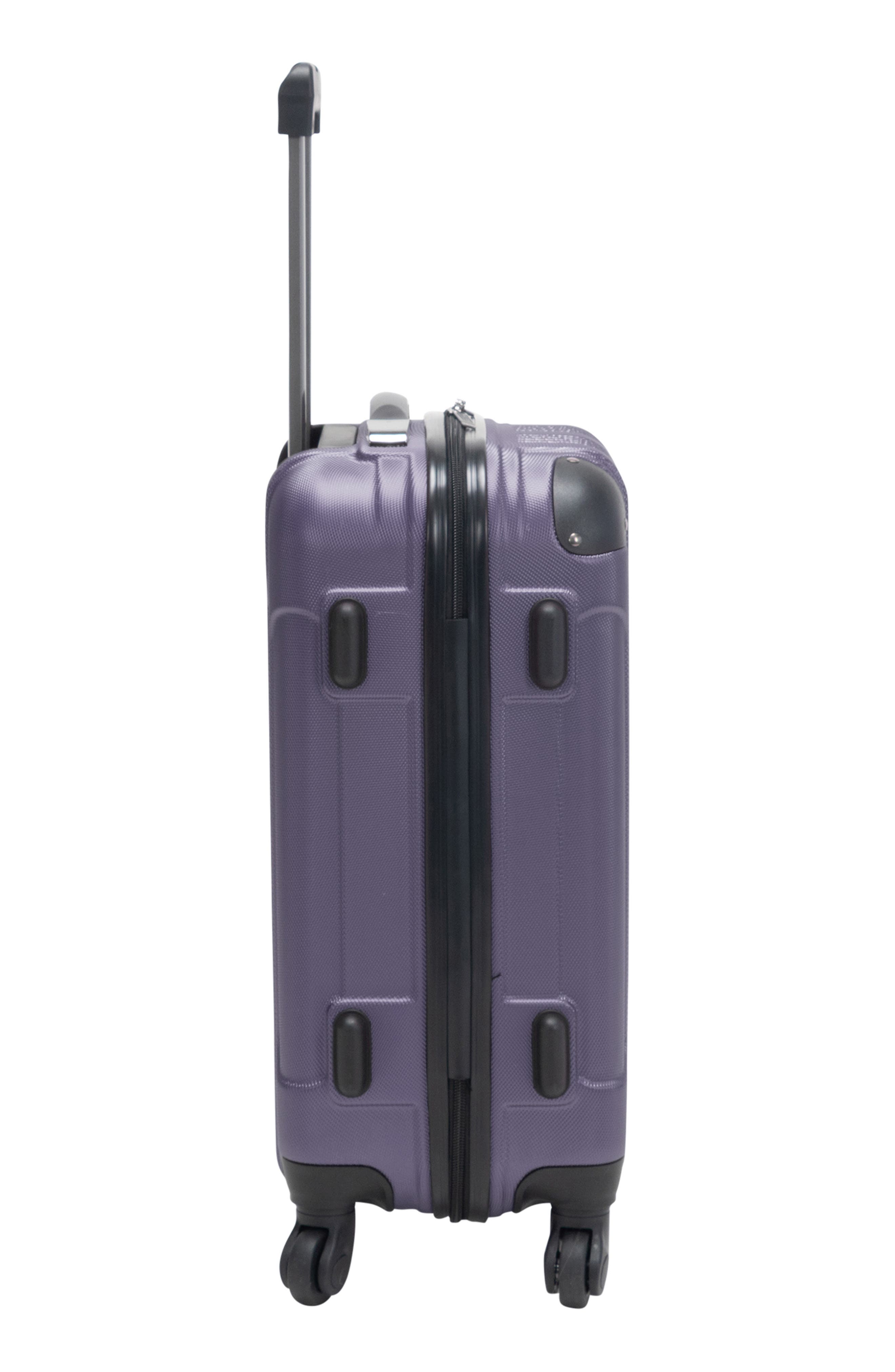 Kenneth Cole Out Of Bounds 20" Hardside Carry-On Luggage, Alternate, color, Smokey Purple
