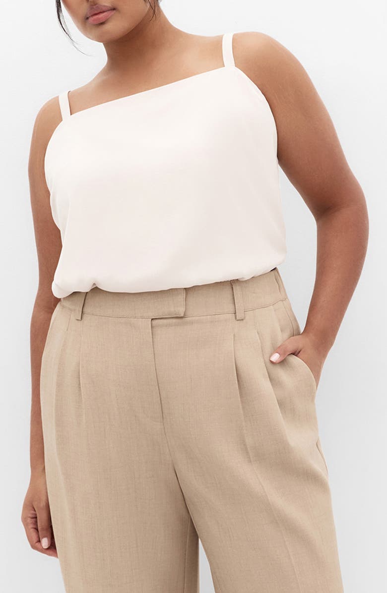 City Chic Sadie Camisole, Main, color, Cream