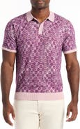 Robert Graham Johnny Collar Cotton Knit Polo