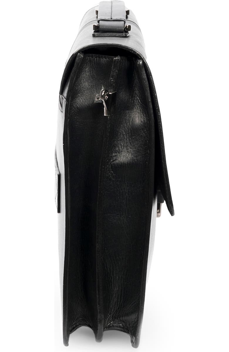 Velez Aperto Leather Laptop Bag for Men, Alternate, color, Black