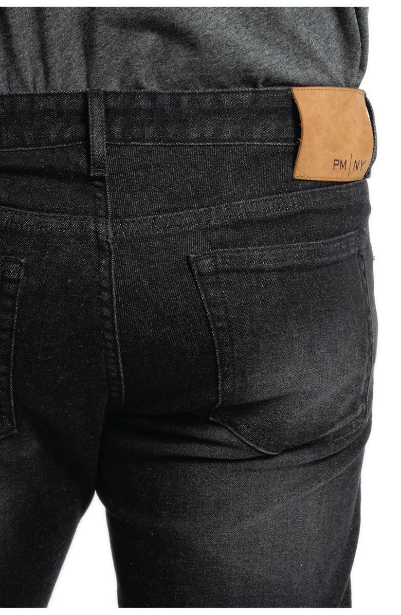Peter Manning Johnny Stretch Jeans Slim Fit, Alternate, color, Black Wash