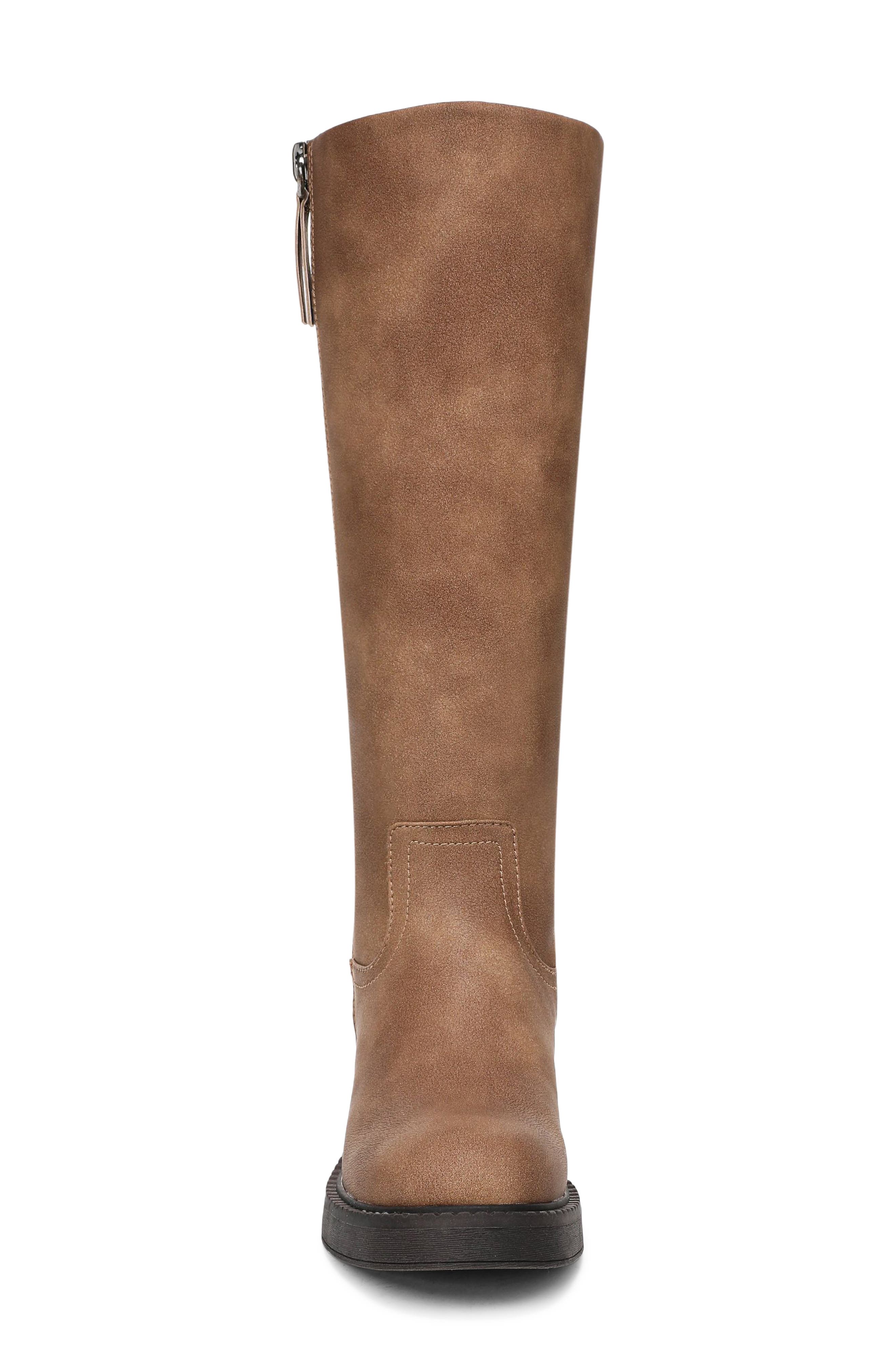 Venice Knee High Boot, Alternate, color, TAN FAUX LEATHER