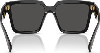 56mm Square Sunglasses