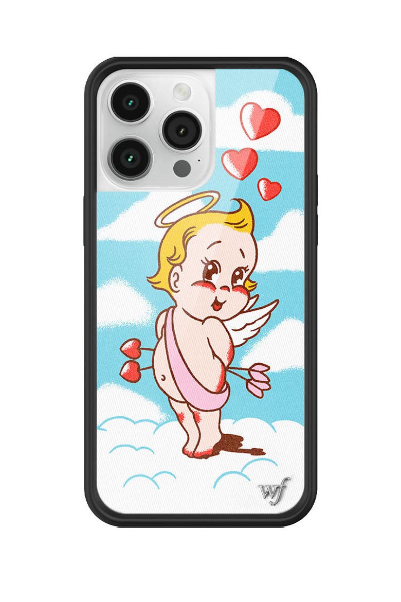 Little Angel iPhone Case, Main, color, Blue