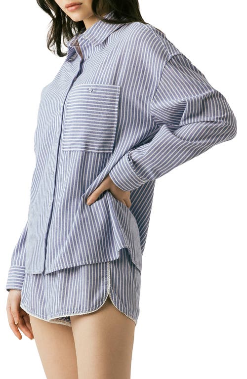 Shop Blanknyc Stripe Button-up Shirt
