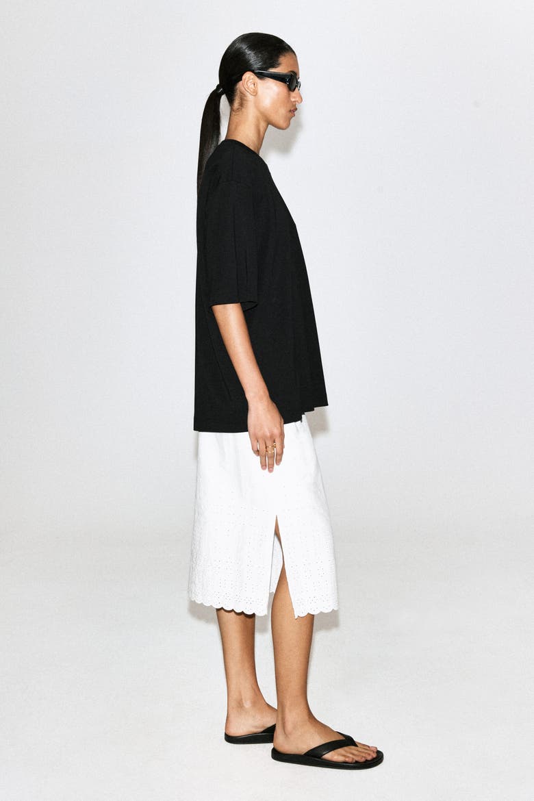 Oversized T-Shirt, Alternate, color, BLACK