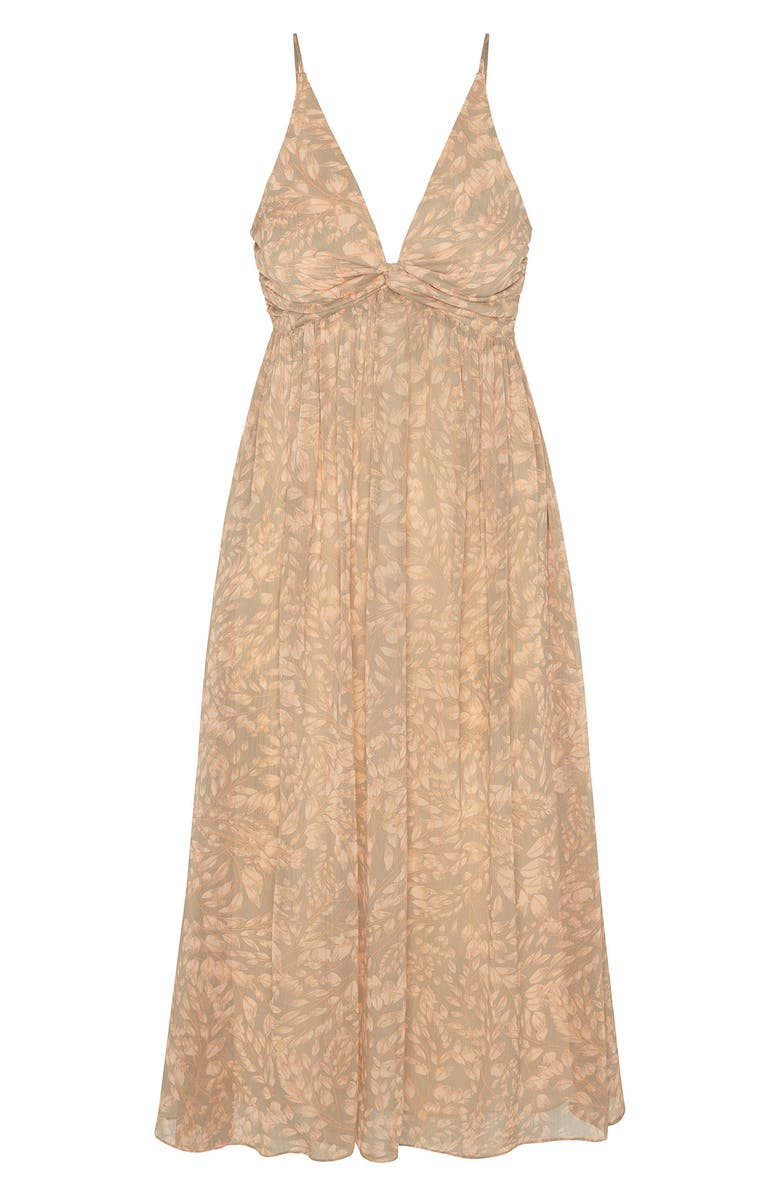 Willow Lola Midi Dress, Alternate, color, Apricot