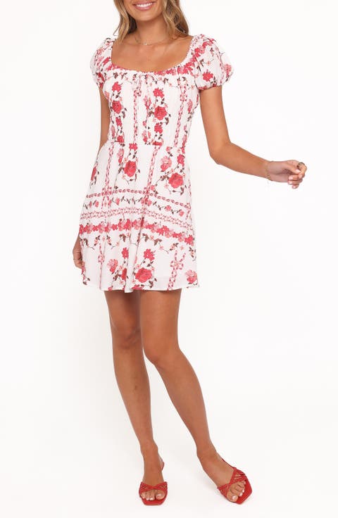 Jorja Floral Print Minidress