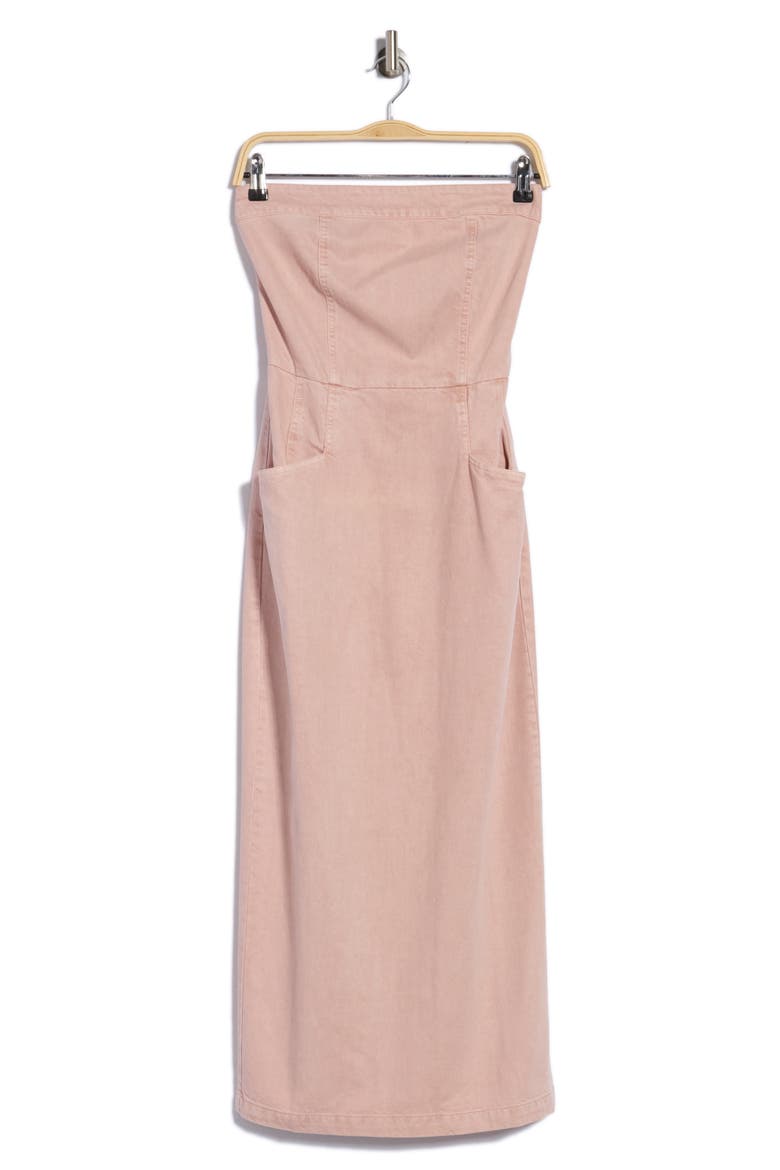 Taylor Midi Tube Dress, Main, color, PINK CLAY PIGMENT