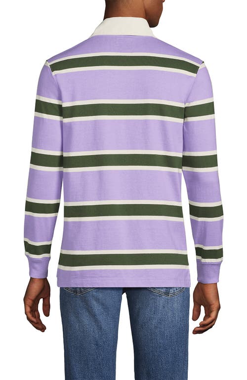 LANDS' END LANDS' END LONG SLEEVE RUGBY SHIRT 