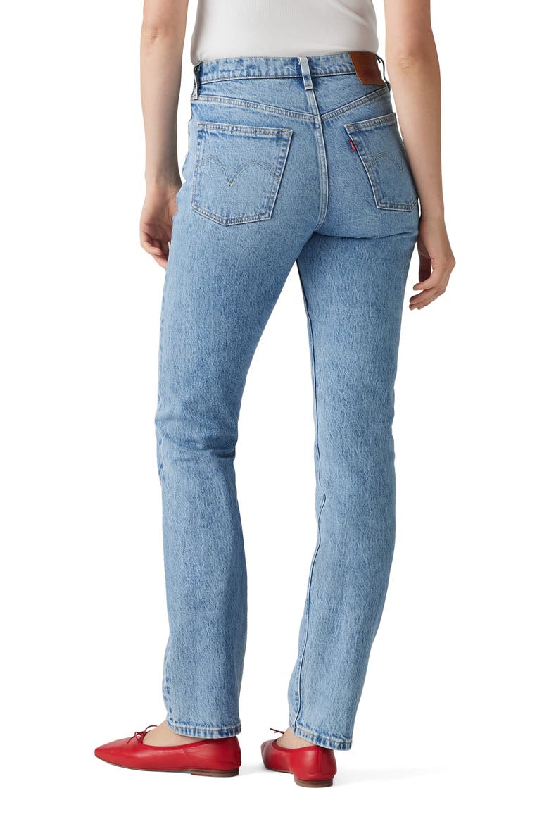 501 '90s High Waist Straight Leg Jeans, Alternate, color, HOLLOW DAYS