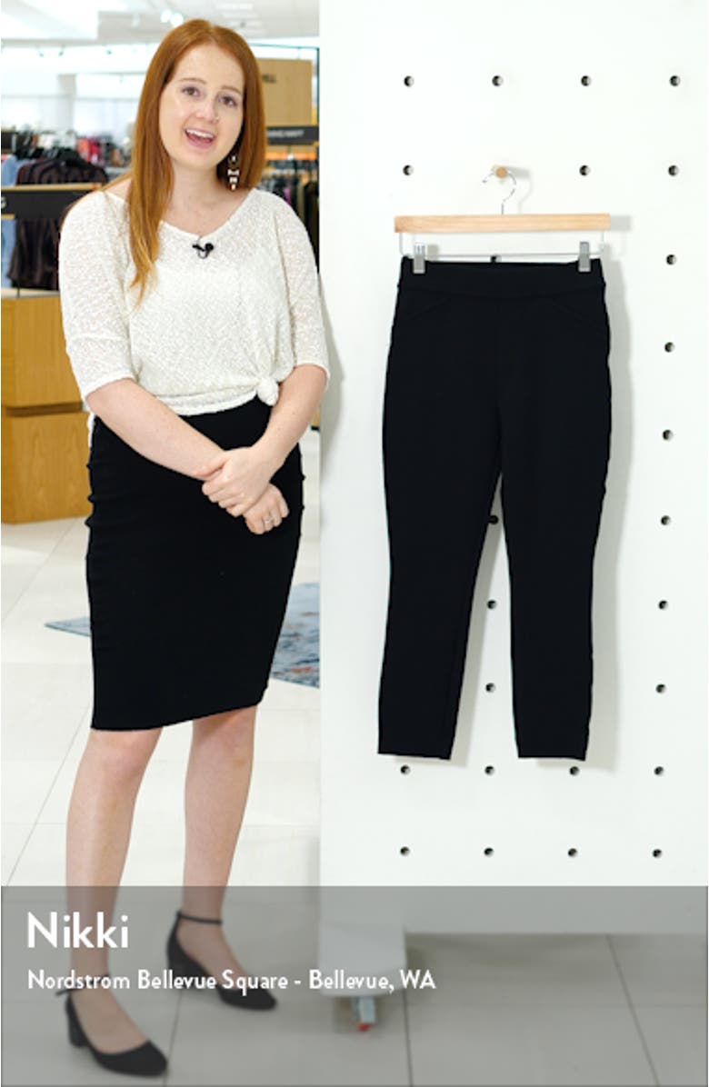 The Perfect Black Pant Back Seam Skinny Pants